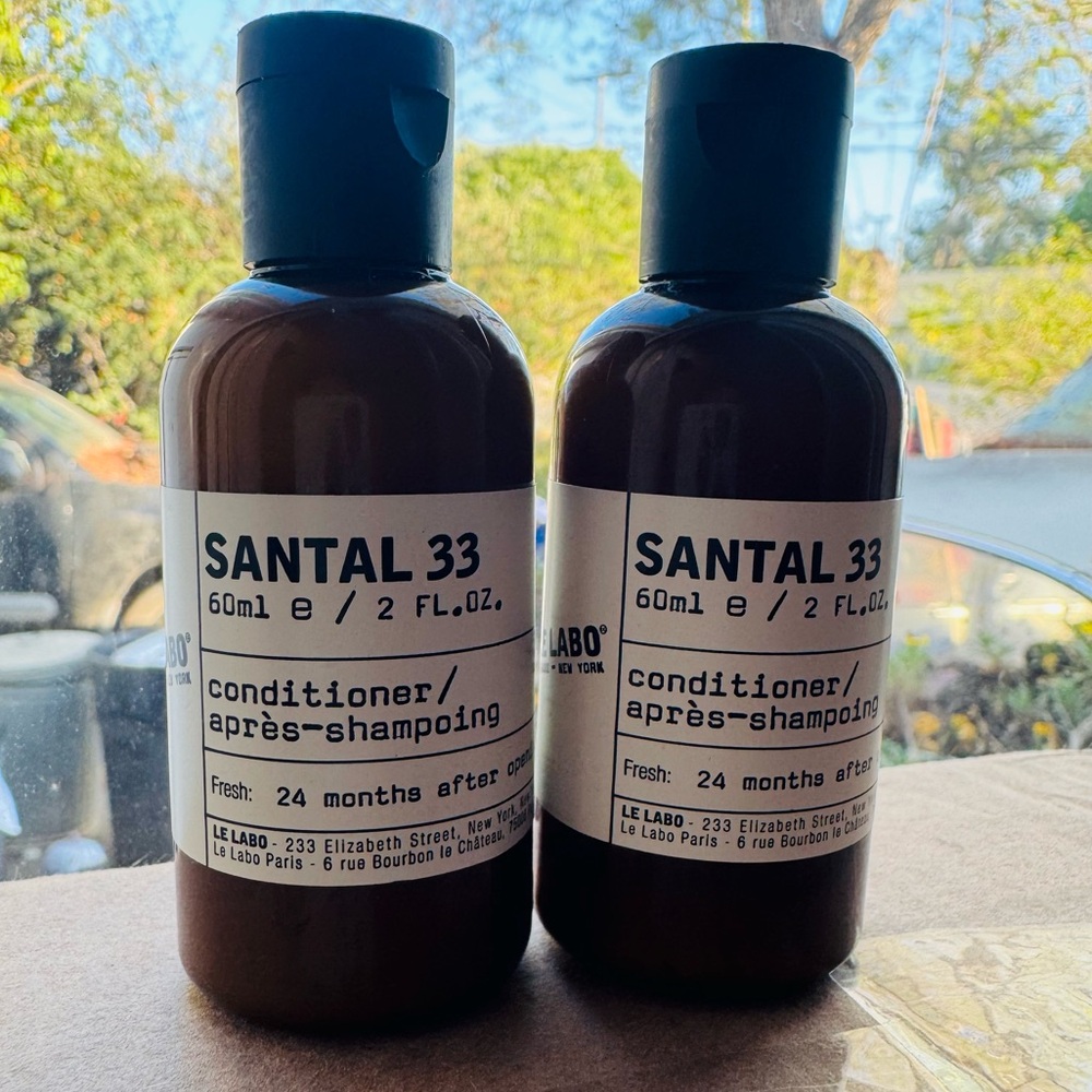 2 Le Labo Santal 33 Conditioner.
